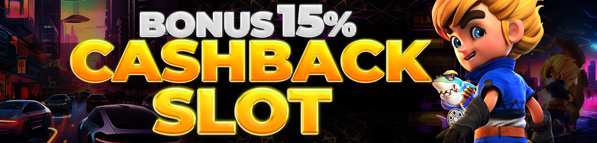 Cashback slot 15%